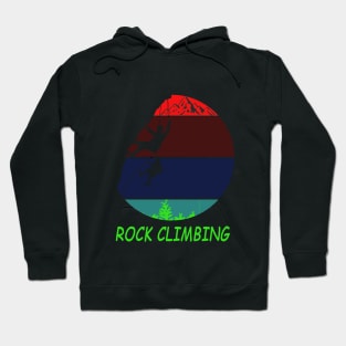 rock climbing Hoodie